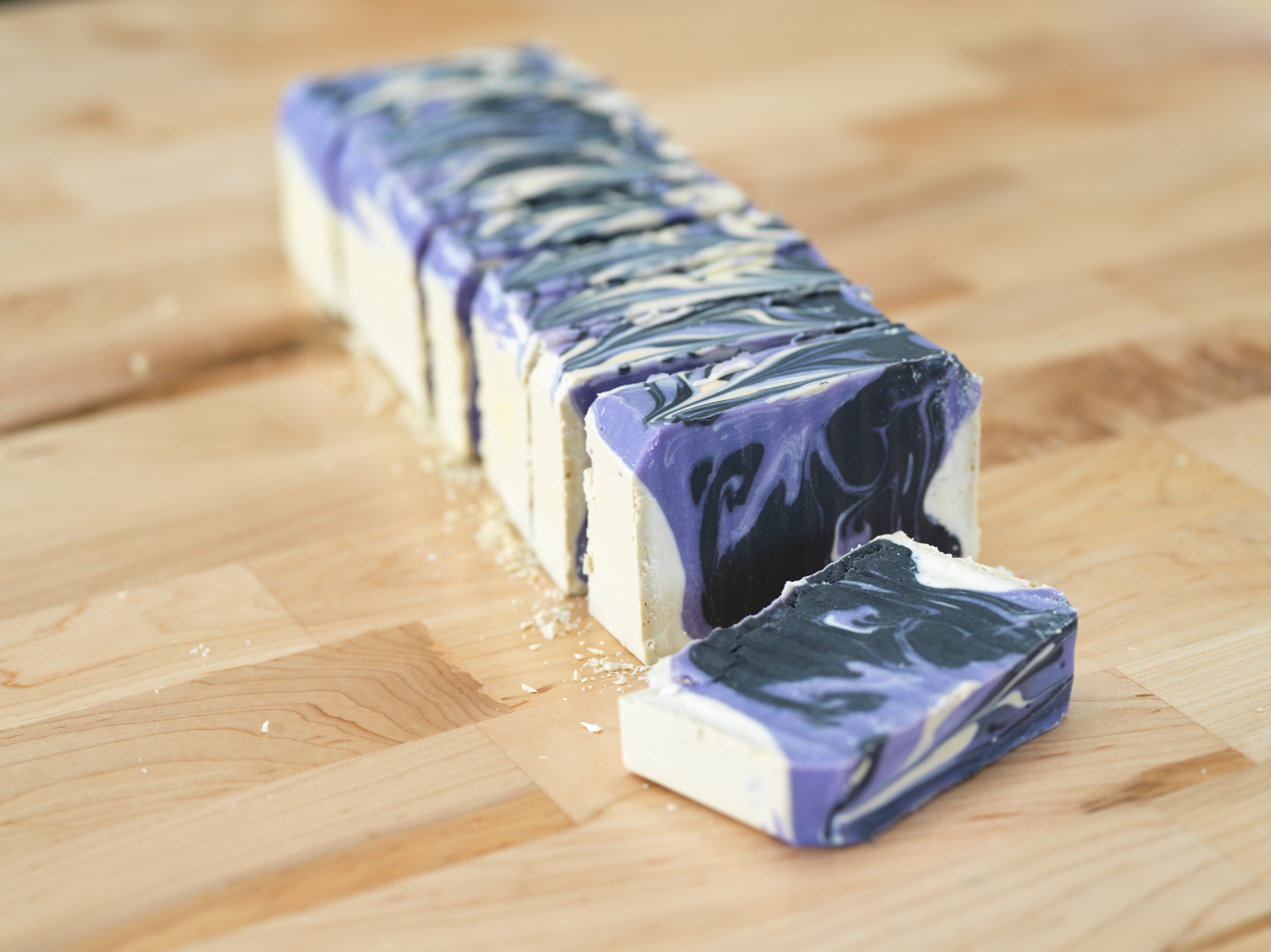 Black Raspberry soap loaf
