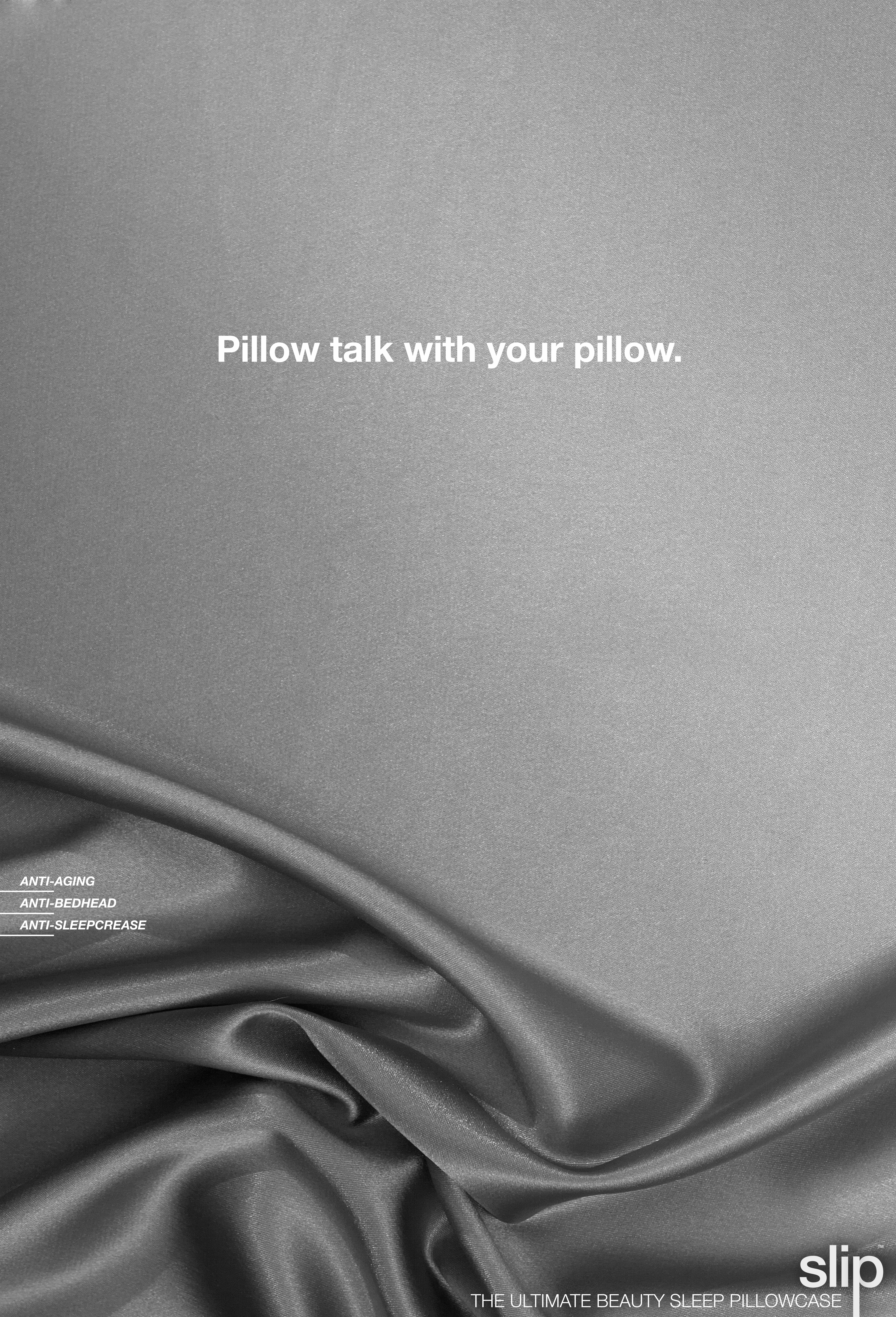 Pillow talk with your pillow.