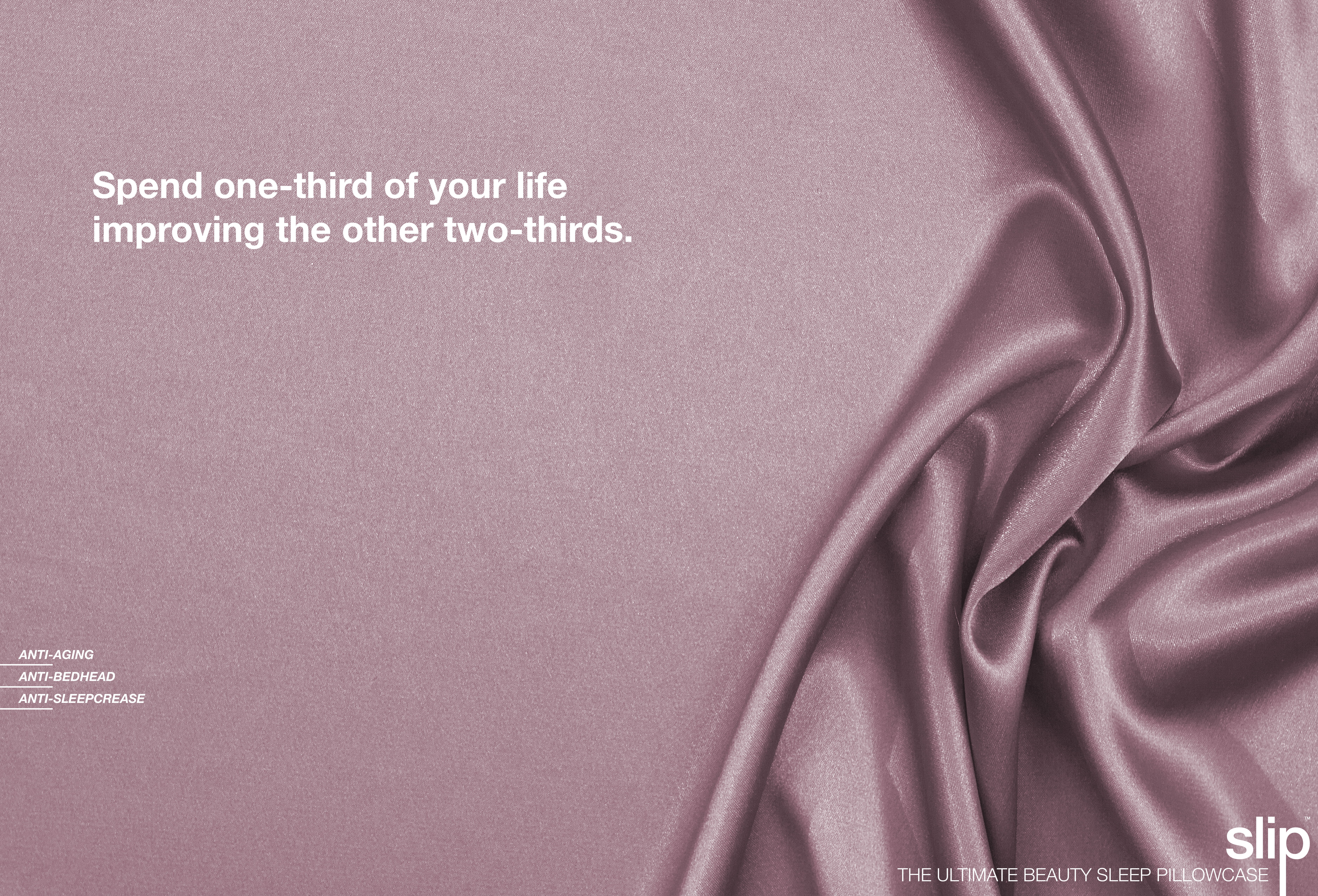 Spend one-third of your life improving the other two-thirds.